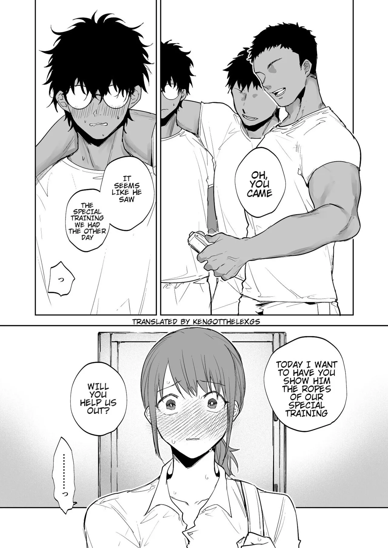 A Girl Who Was Seen by her Junior that Gets Special Training from her Coach