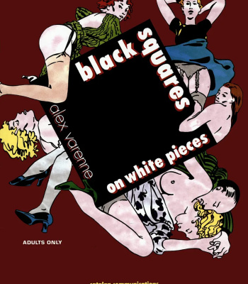 Black Squares On White Pieces