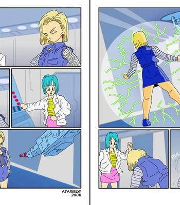 Bulma Hulked Up Android 18
