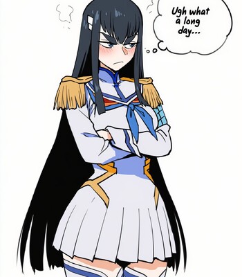 [Coomersucc]Satsuki BBC Dildo comic