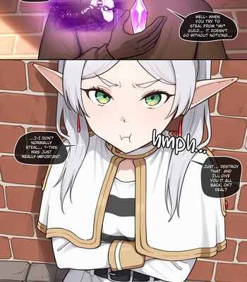 Frieren Girls Go Black