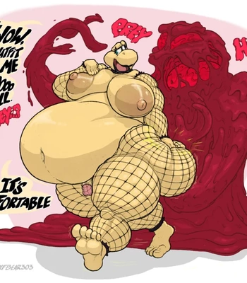 Goth Koopa Vs Red Goo
