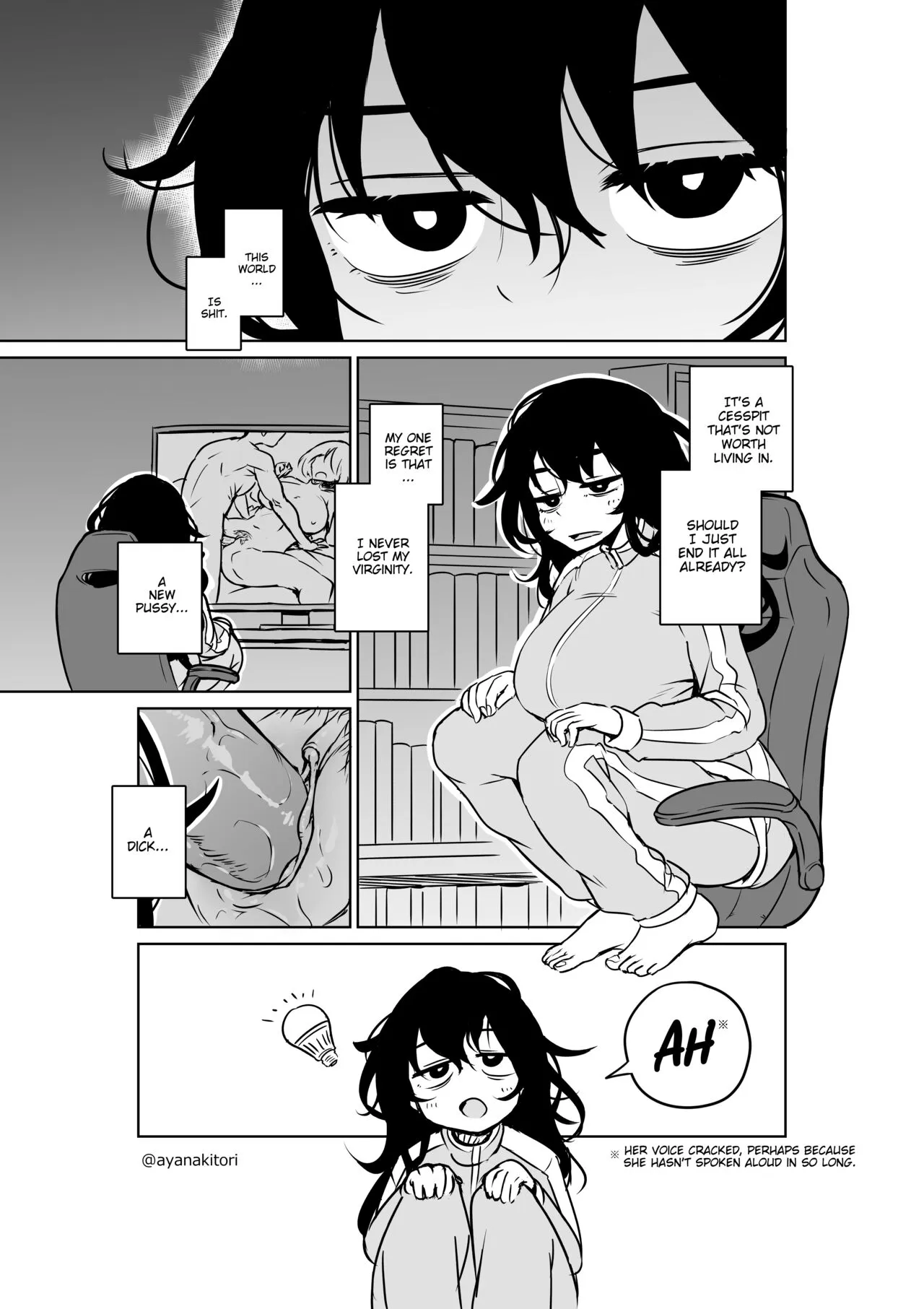 Hikikomori and Her Futanari Sister