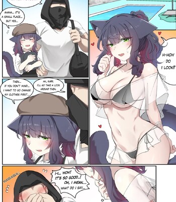 Jessica's new swimsuit