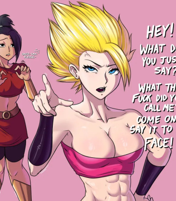 Kale & Caulifla (She's Angry)