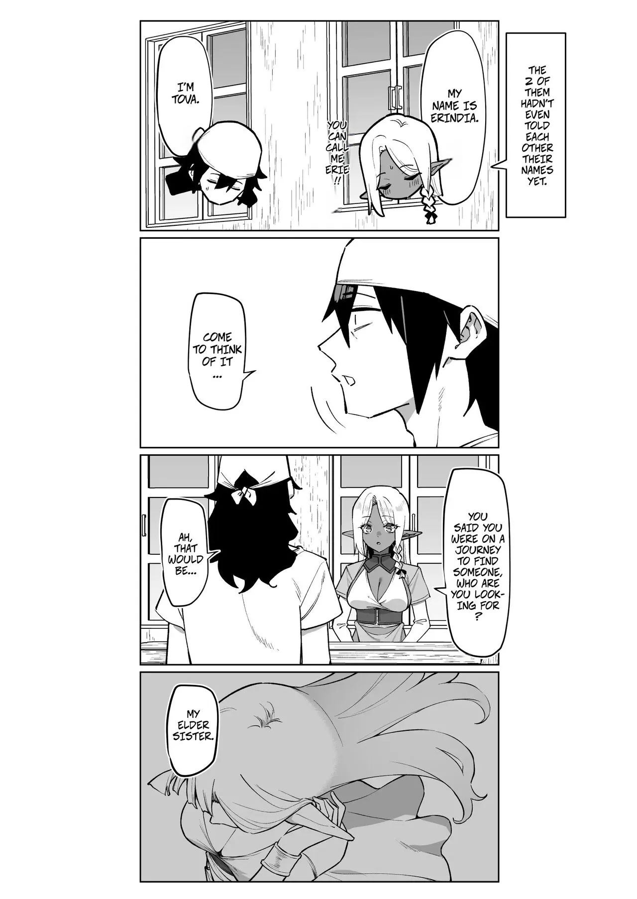 Kasshoku Elf o Tasuketara Ongaeshi Sareta Hanashi 1.5