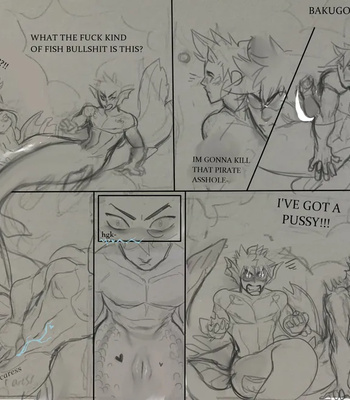 Kirishima x Bakugou Mermaid