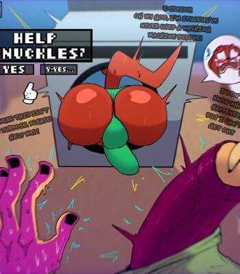Knuckles x Espio : Mixed thoughts