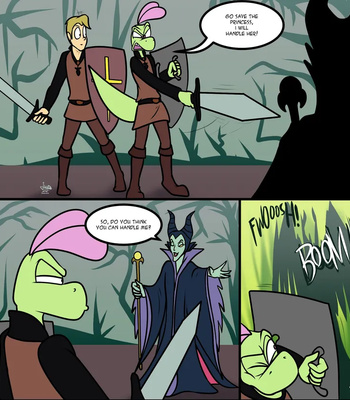 Maleficent's Fight