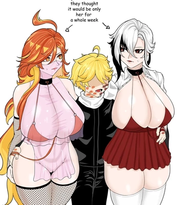 Mavuika And Arlecchino's Unexpected Threesome