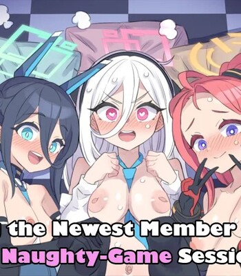 [Mimonel] Shinya no Ecchi na Game kai no Shin Member ♥ | Welcoming the Newest Member of the Late-Night Naughty-Game Session! ♥ (Blue Archive)