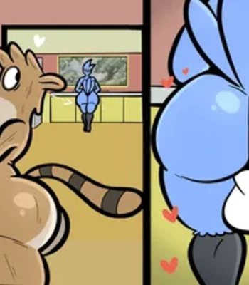 Mordecai x Rigby 2 – Surprise Buttsex