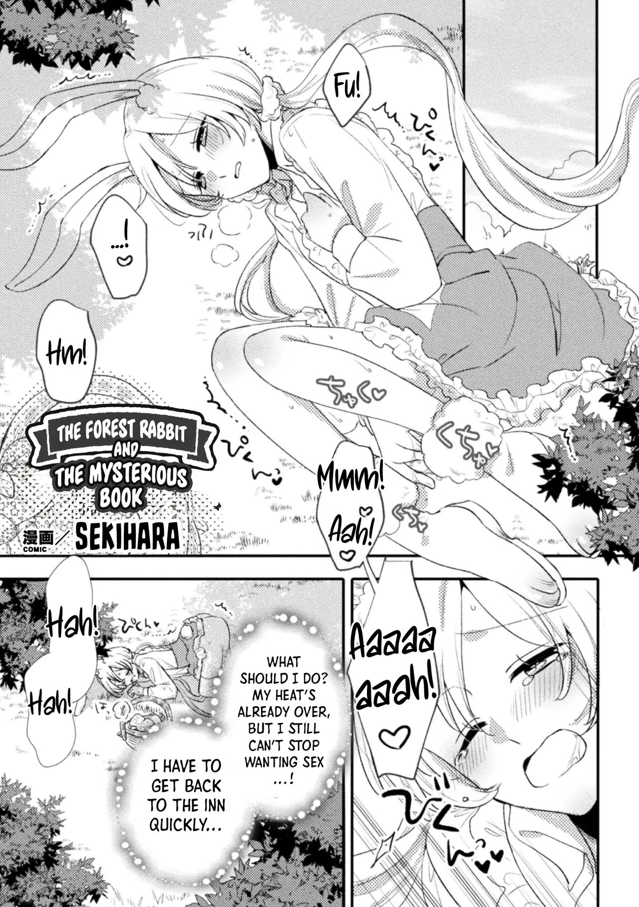 Mori no usagi to fushigina hon