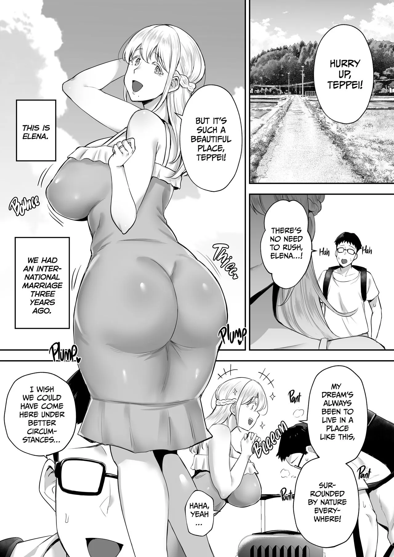 My blonde wife gets fucked and seduced by my chad uncle