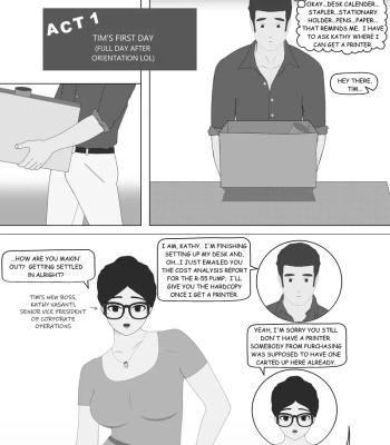 Naughty Business 1 – Tim's First Day — Oneshot