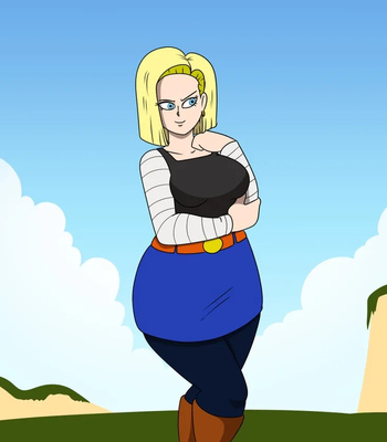 New Year's Toast – Android 18