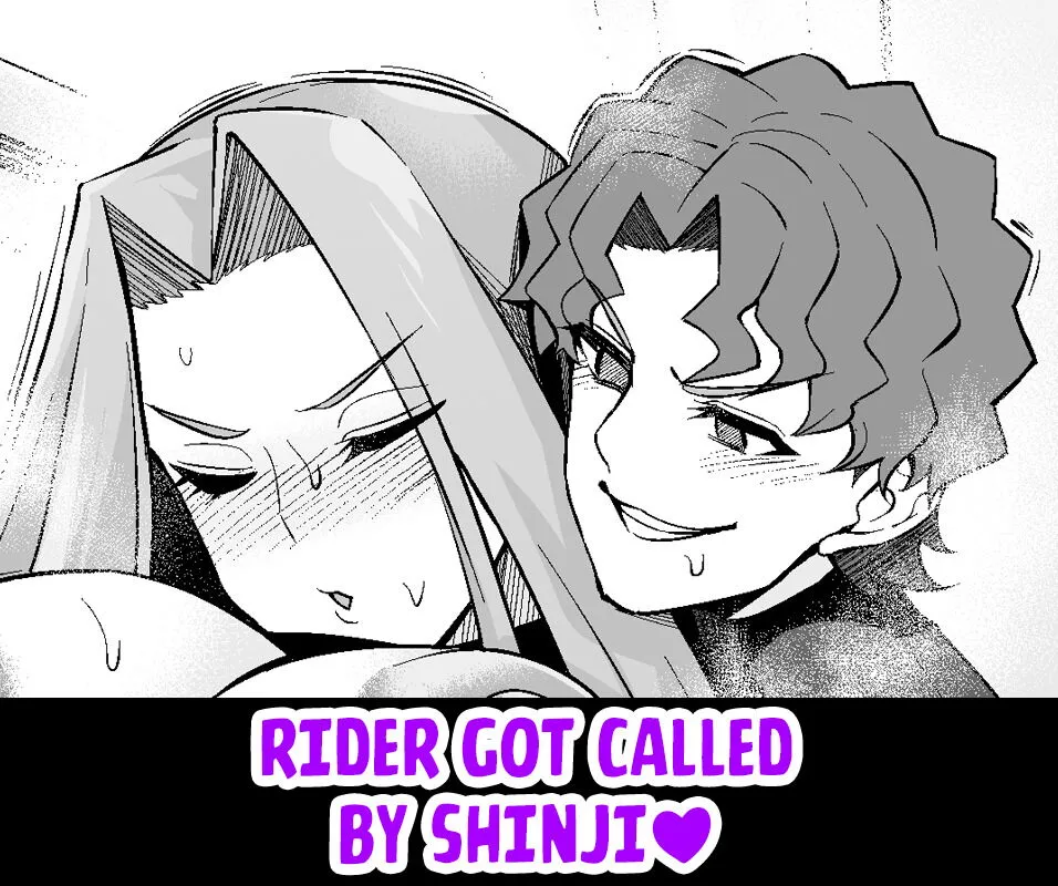 Rider, Shinji ni yobidasareru