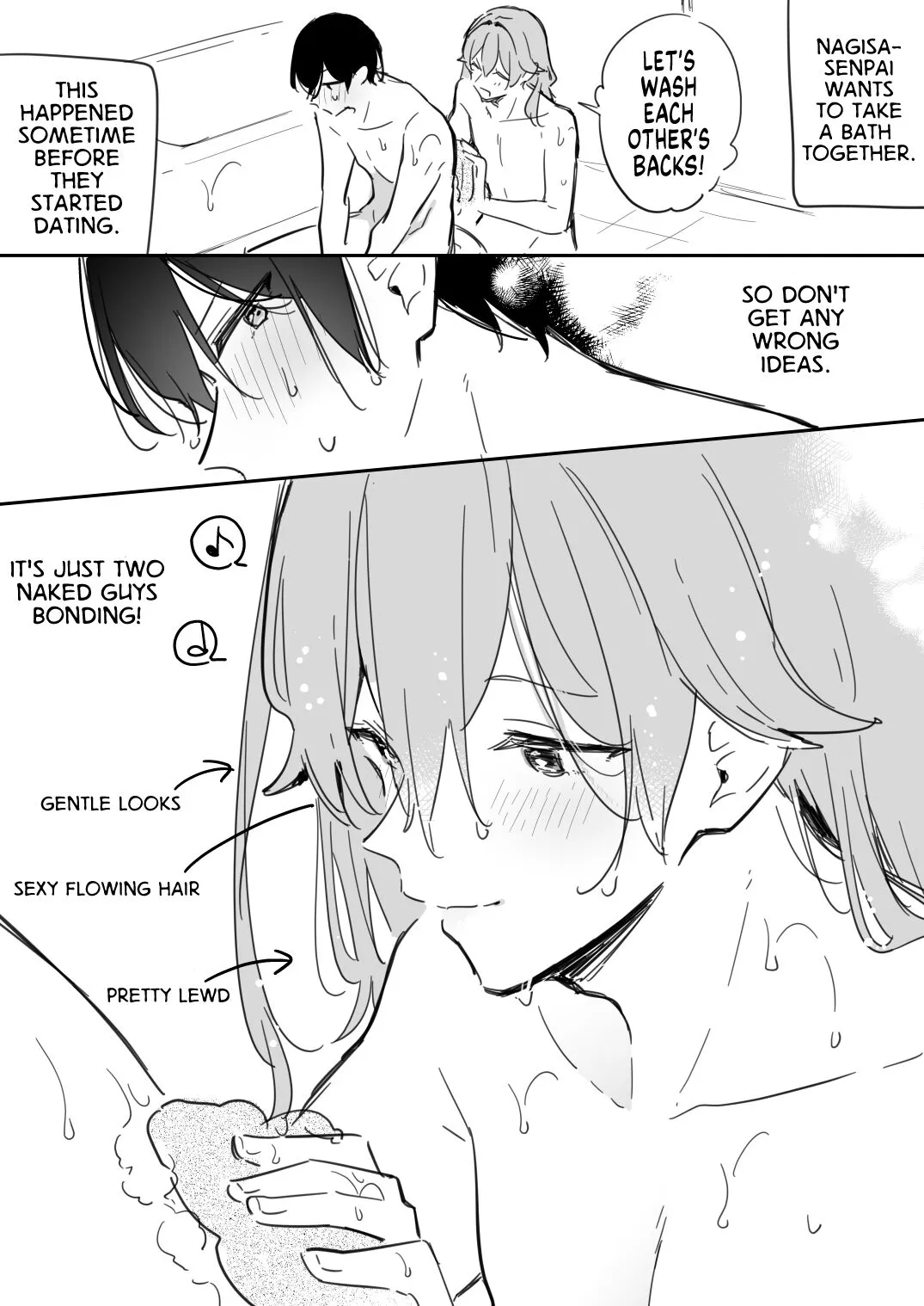 Ryou kun to Senpai - Issho ni Ofuro ni Hairitai Senpai