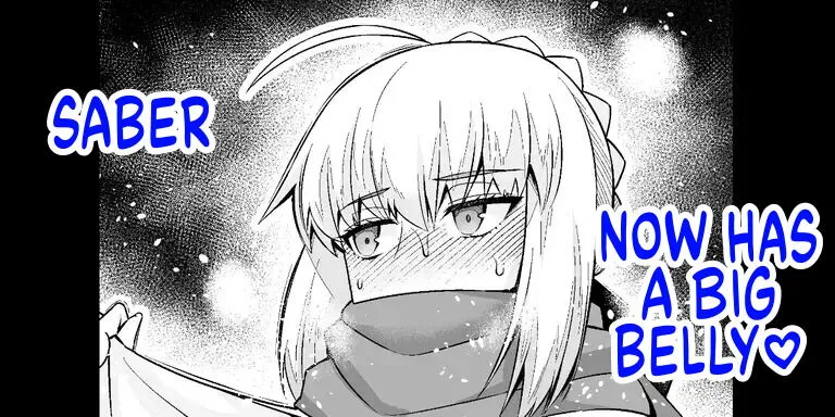 Saber, Botebara ni...❤ - Colorized