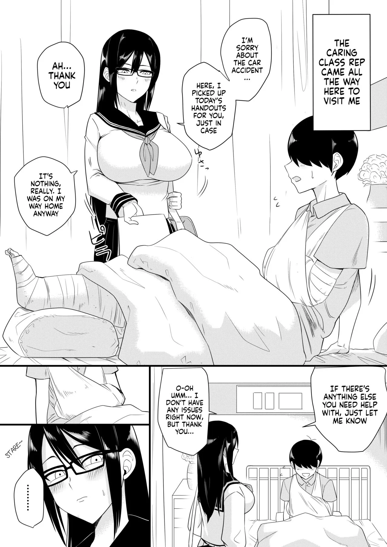 Sewayaki na Kyonyuu Gakkyuu Iinchou Sono