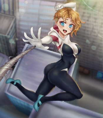 Spider Gwen fucks the Spiderverse