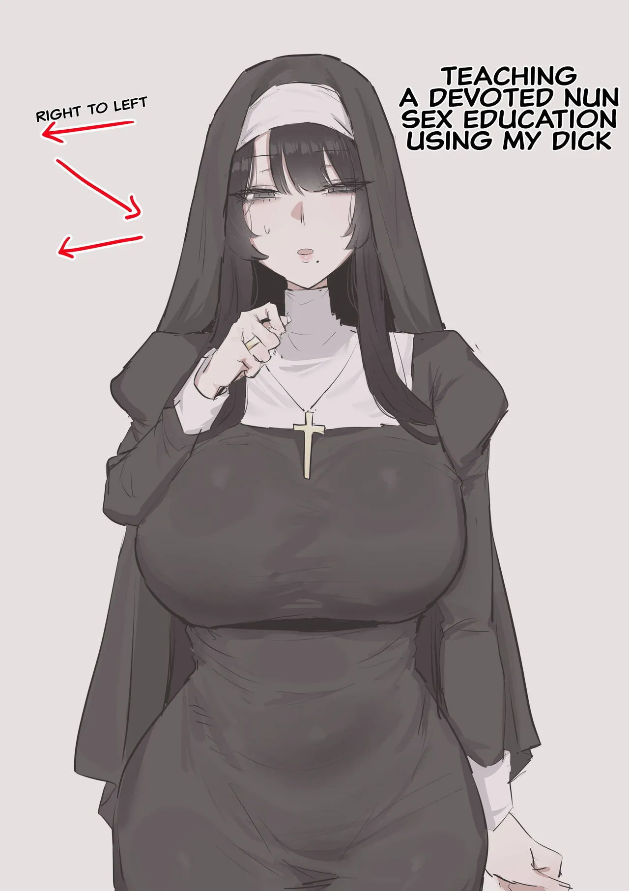 Teaching a devoted nun sex education using my dick - Decensored