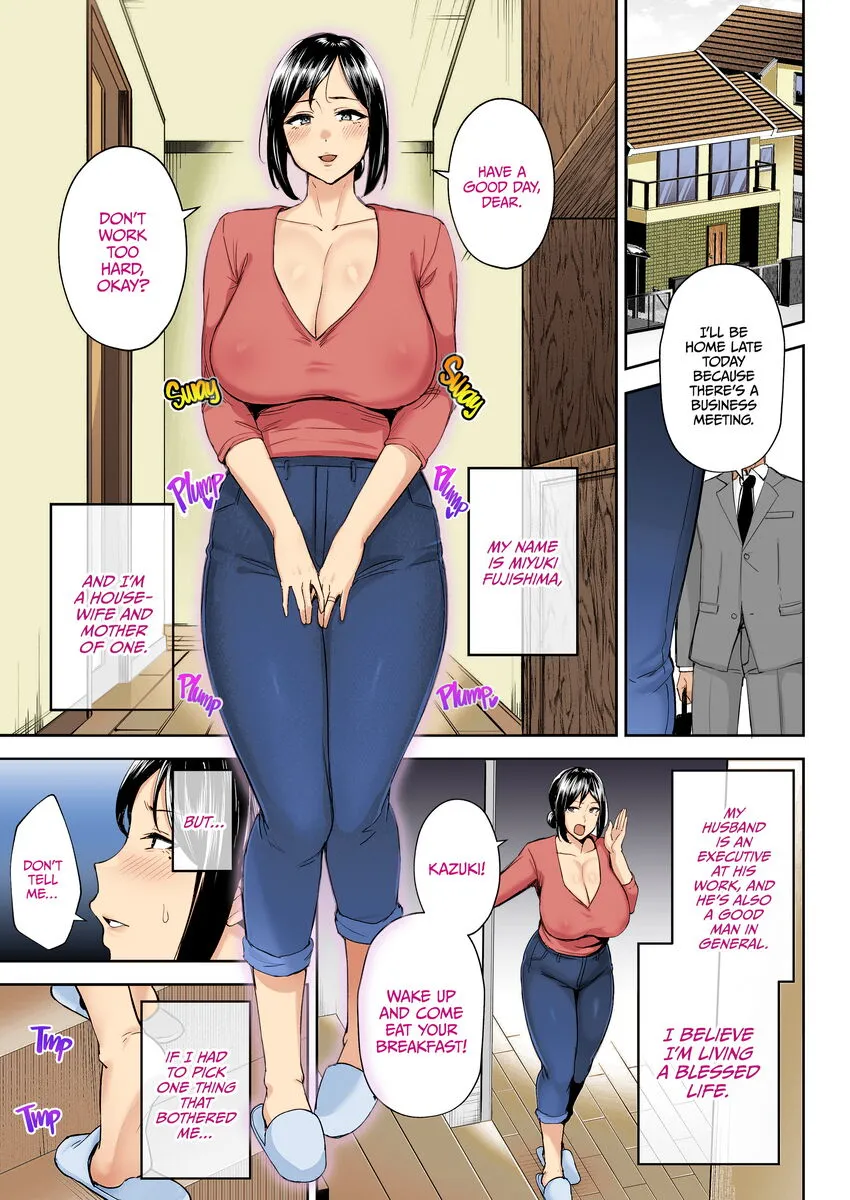 The Closest And Most Erotic Woman To Me Is My Big Breasted Mama Miyuki ~I'm A Mother But I'm Having Trouble Masturbating My Stupid Son~ - Colorized