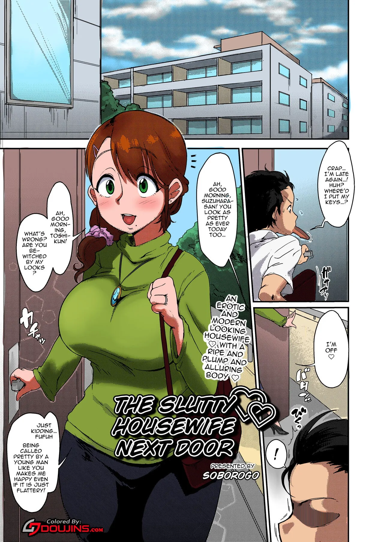 Tonari no Intou Oku-san - Colorized