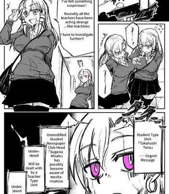 [Tousyoku] Girls School Mechanization Manga 1-7
