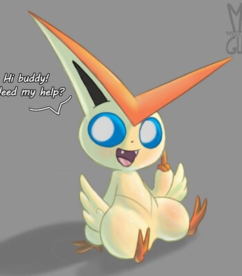 Victini helping out