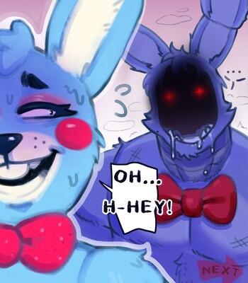 Withered Bonnie x Toy Bonnie