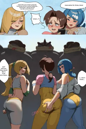 3 pokemoms get machamp services