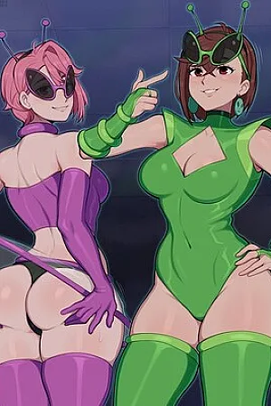 Aira & Momo's Halloween Cosplay