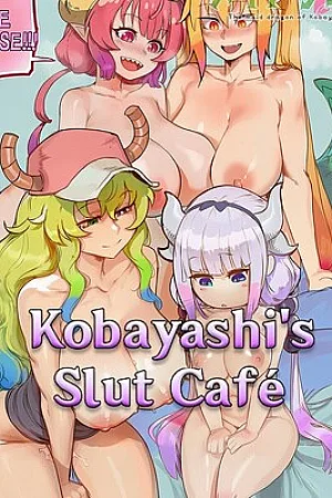 [Amadeus V] Kobayashi's Slut Café [AI Generated Comic]