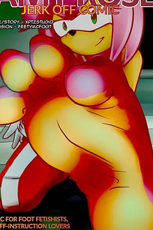 Amy Rose Jerk Off Comic