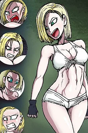 Android 18 And Monster Island