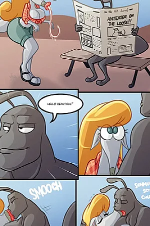 Anteater Gets Ant-Beaten