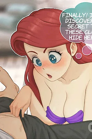 Ariel Discovers The Secret Under The Clothes