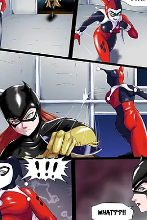 Batgirl Vs Harleyquin