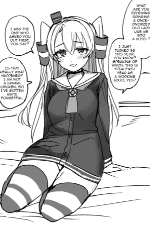 Batsuichi Amatsukaze Layer (36) Rakugaki Manga