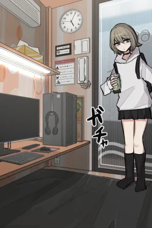 Best Friend-Chan Masturbating in an Internet Cafe