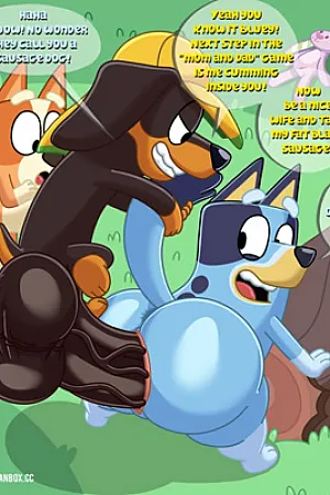 Bluey x Snickers 1