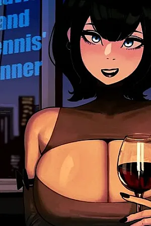 [CathriellRue] Mavis and Dennis' dinner (Hotel Transylvania)