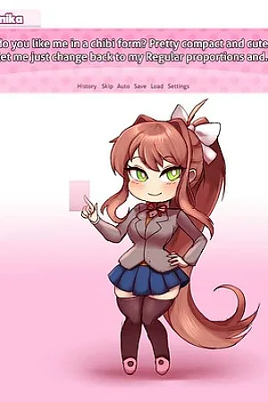 Chibi Shortstack Monika