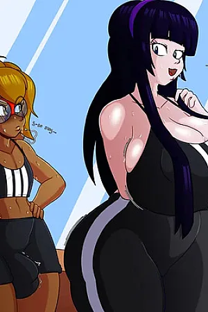 Cosplay Girl – Intense Workout