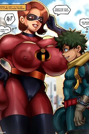 Deku and Elastigir