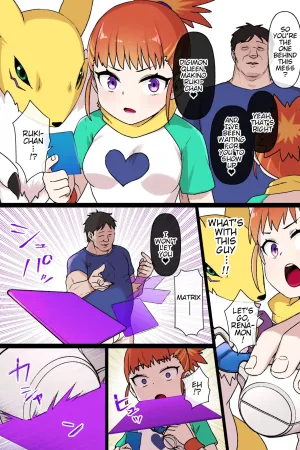 Digimon Sennou Makino Ruki & Renamon