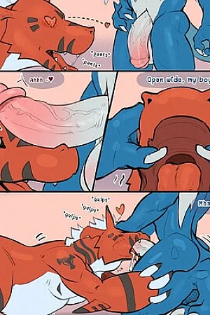 Exveemon X Growlmon