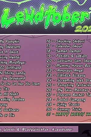 Fairfaxed's Lewdtober 2024