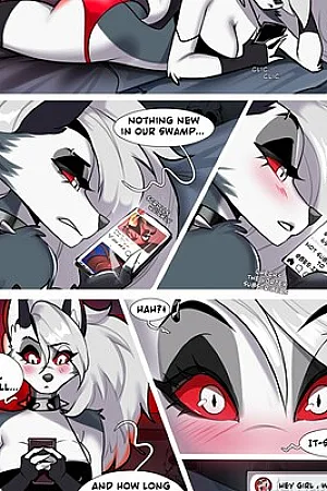 Fan comic with Loona (WIP)